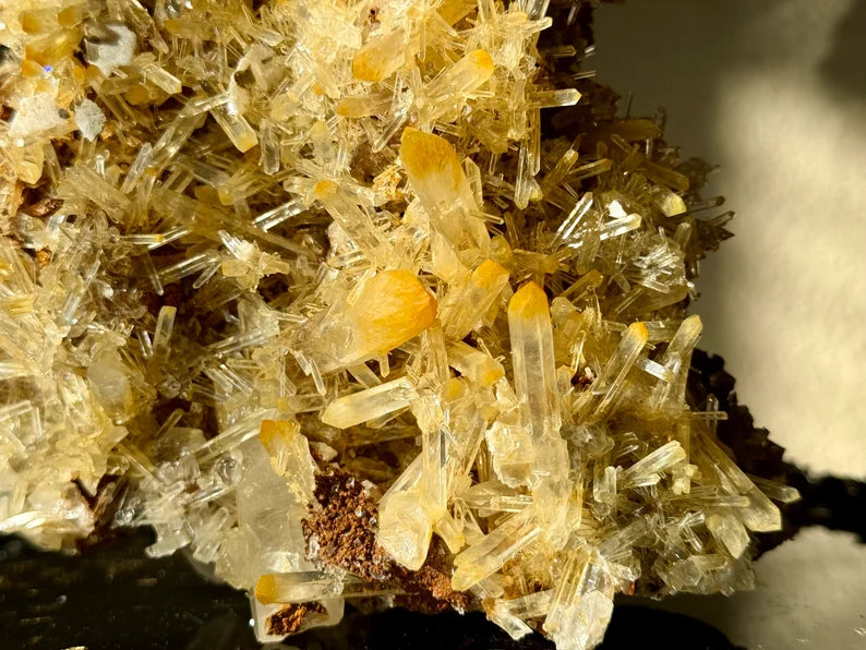 Mango Quartz Specimen - Quartz with Halloysite - Penas Blancas Mine Boyaca Dep. Colombia