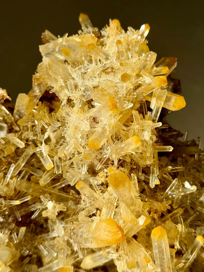 Mango Quartz Specimen - Quartz with Halloysite - Penas Blancas Mine Boyaca Dep. Colombia