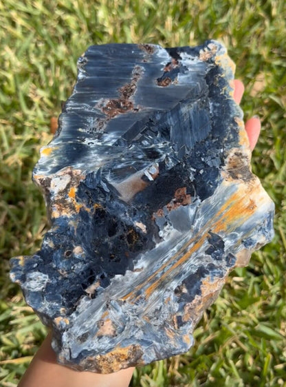 High quality Namibia Pietersite Blue Gold