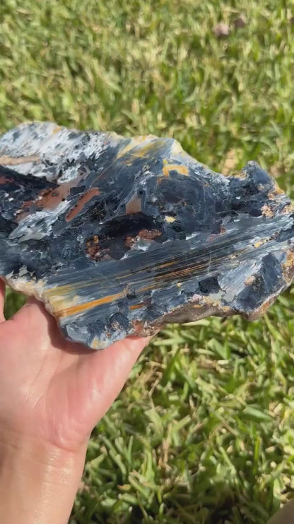 High quality Namibia Pietersite Blue Gold